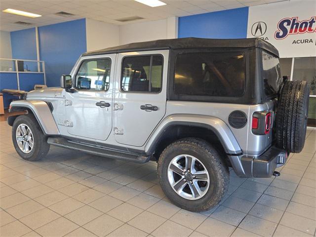 used 2020 Jeep Wrangler Unlimited car, priced at $29,821