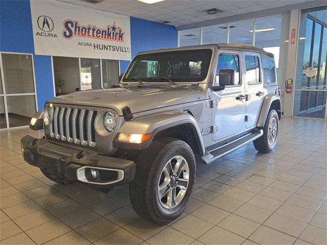 used 2020 Jeep Wrangler Unlimited car, priced at $29,821