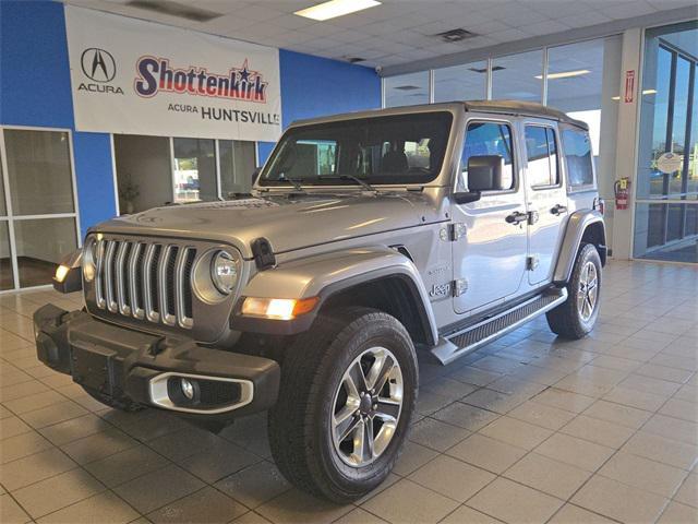 used 2020 Jeep Wrangler Unlimited car, priced at $29,821