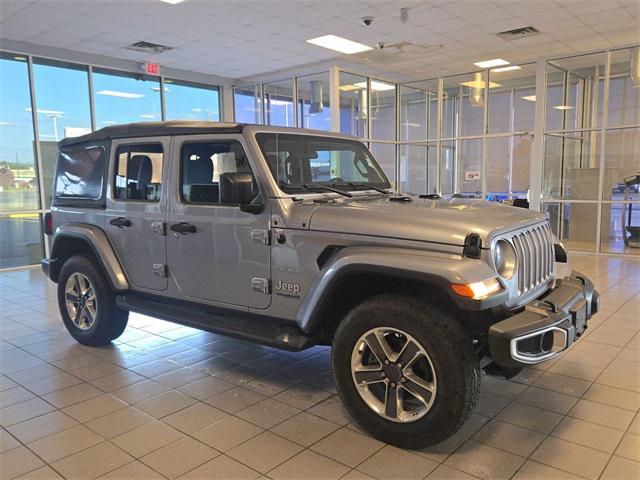 used 2020 Jeep Wrangler Unlimited car, priced at $29,821