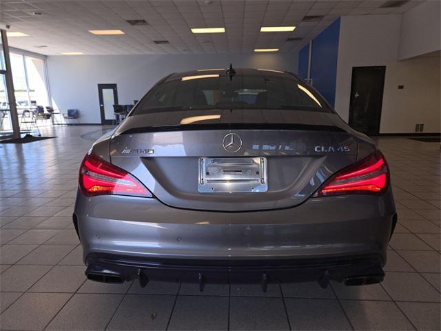 used 2018 Mercedes-Benz AMG CLA 45 car, priced at $33,900