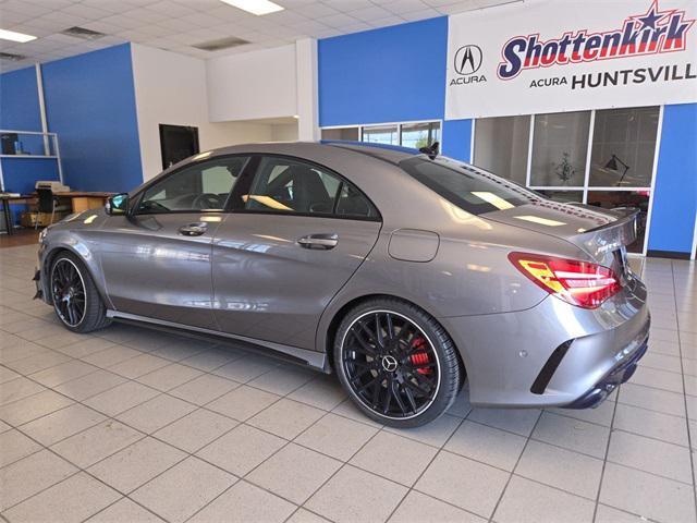 used 2018 Mercedes-Benz AMG CLA 45 car, priced at $33,900