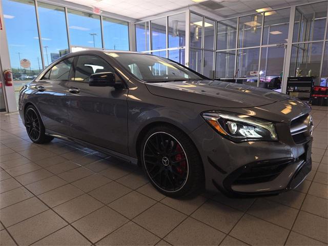 used 2018 Mercedes-Benz AMG CLA 45 car, priced at $33,900