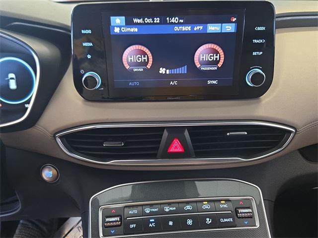 used 2022 Hyundai Santa Fe car, priced at $25,500