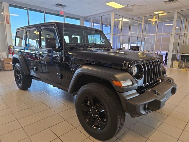 used 2022 Jeep Wrangler Unlimited car, priced at $34,188