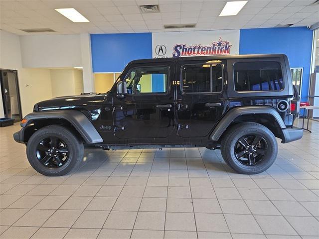 used 2022 Jeep Wrangler Unlimited car, priced at $34,188