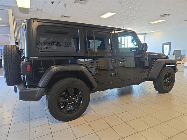 used 2022 Jeep Wrangler Unlimited car, priced at $34,188