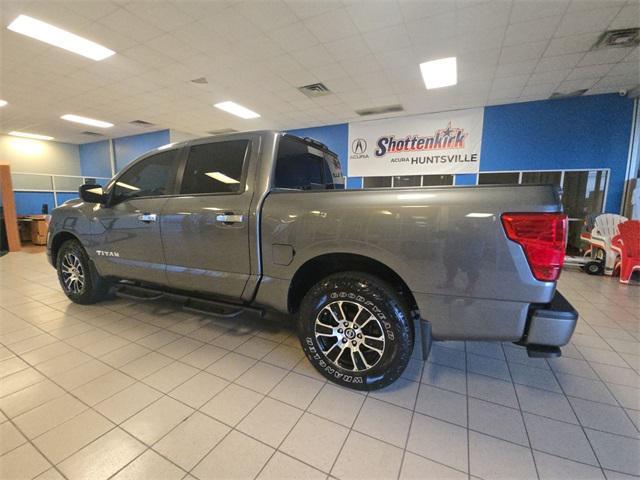 used 2021 Nissan Titan car, priced at $28,713