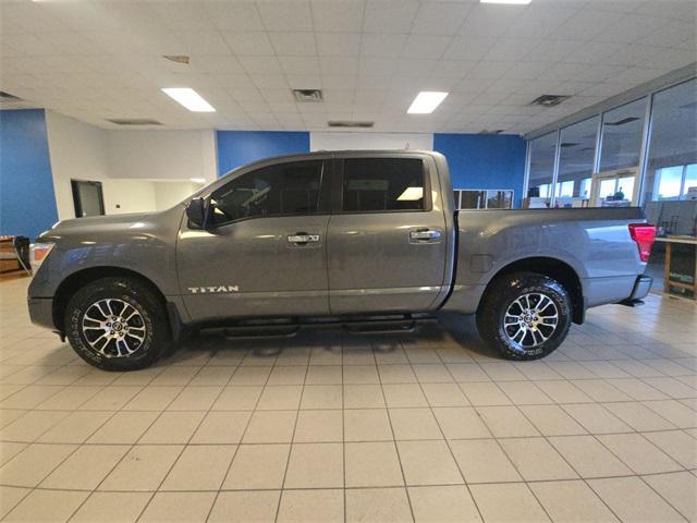 used 2021 Nissan Titan car, priced at $28,713