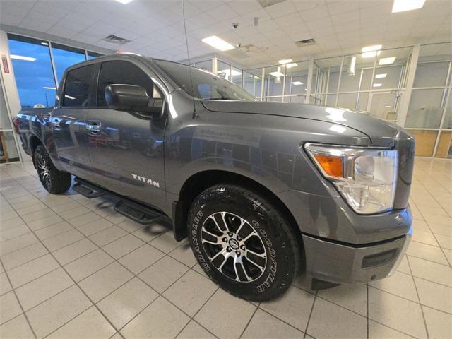 used 2021 Nissan Titan car, priced at $28,713