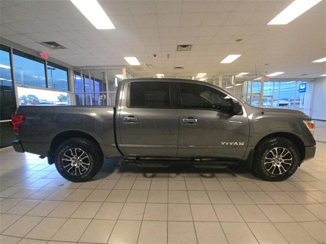 used 2021 Nissan Titan car, priced at $28,713