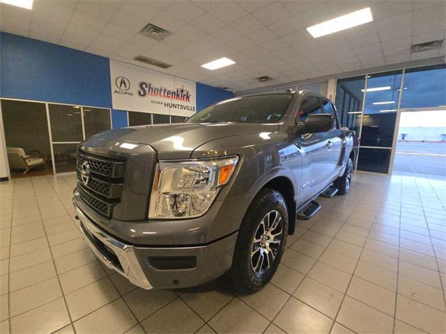 used 2021 Nissan Titan car, priced at $28,713