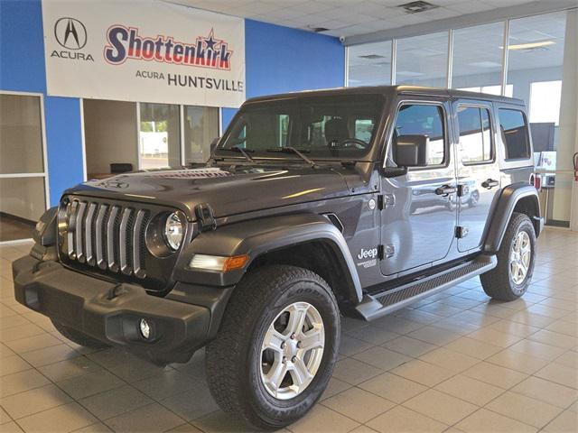 used 2020 Jeep Wrangler Unlimited car, priced at $32,952