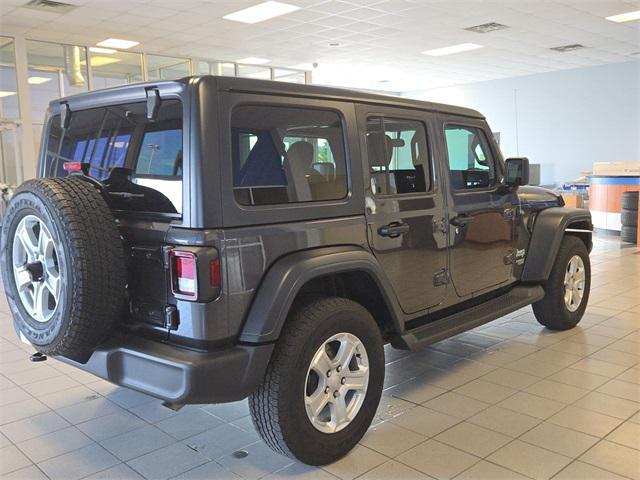 used 2020 Jeep Wrangler Unlimited car, priced at $32,952