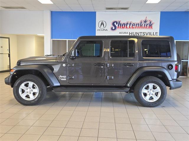 used 2020 Jeep Wrangler Unlimited car, priced at $32,952