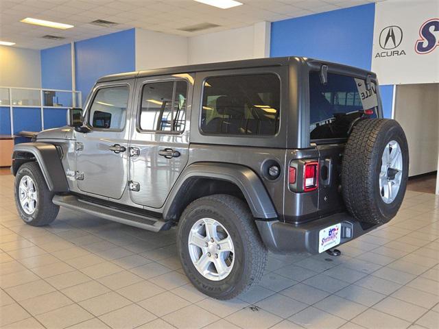 used 2020 Jeep Wrangler Unlimited car, priced at $32,952