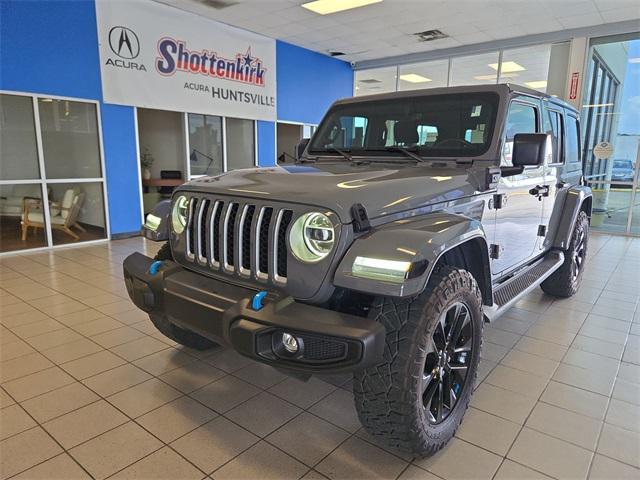 used 2022 Jeep Wrangler Unlimited 4xe car, priced at $35,557