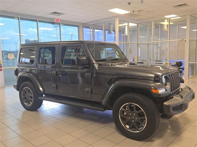 used 2021 Jeep Wrangler Unlimited car, priced at $34,601