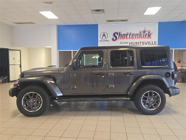 used 2021 Jeep Wrangler Unlimited car, priced at $34,601