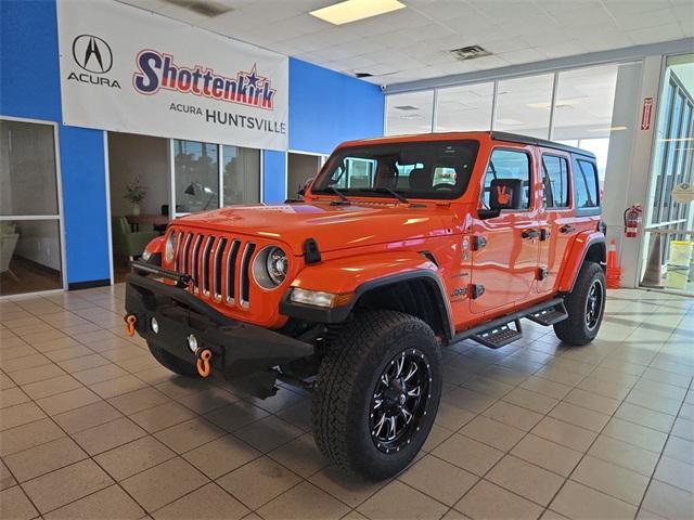 used 2018 Jeep Wrangler Unlimited car, priced at $26,500