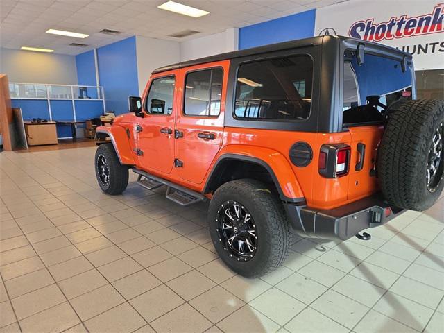 used 2018 Jeep Wrangler Unlimited car, priced at $26,500