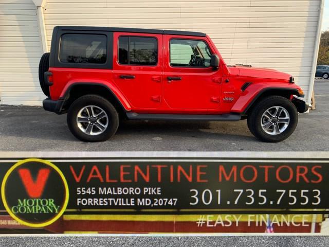 used 2021 Jeep Wrangler Unlimited car, priced at $29,000