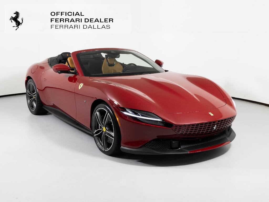 used 2024 Ferrari Roma Spider car, priced at $329,900