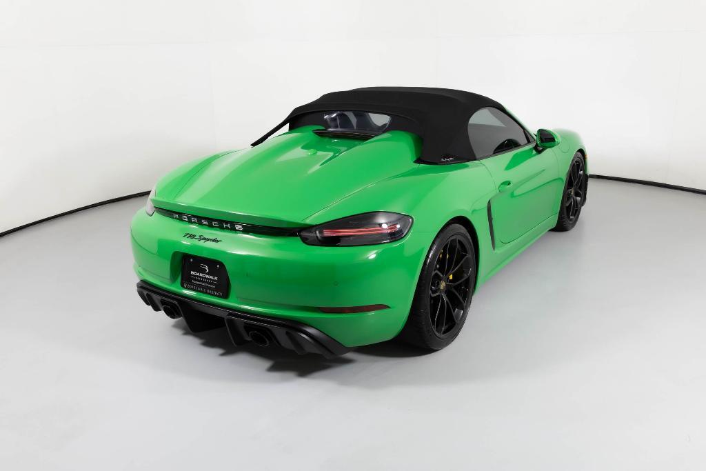 used 2023 Porsche 718 Spyder car, priced at $149,900