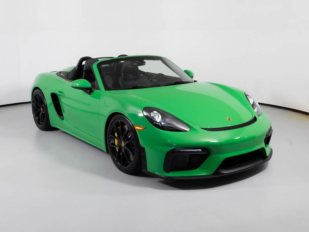 used 2023 Porsche 718 Spyder car, priced at $149,900