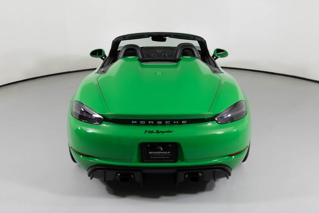 used 2023 Porsche 718 Spyder car, priced at $149,900