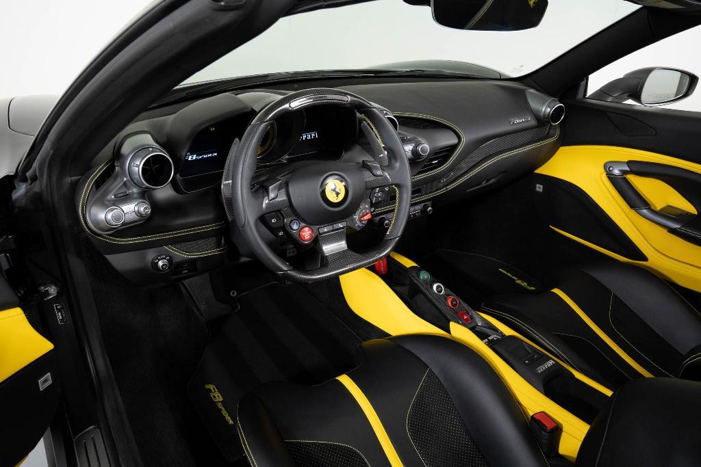 used 2022 Ferrari F8 Spider car, priced at $469,900