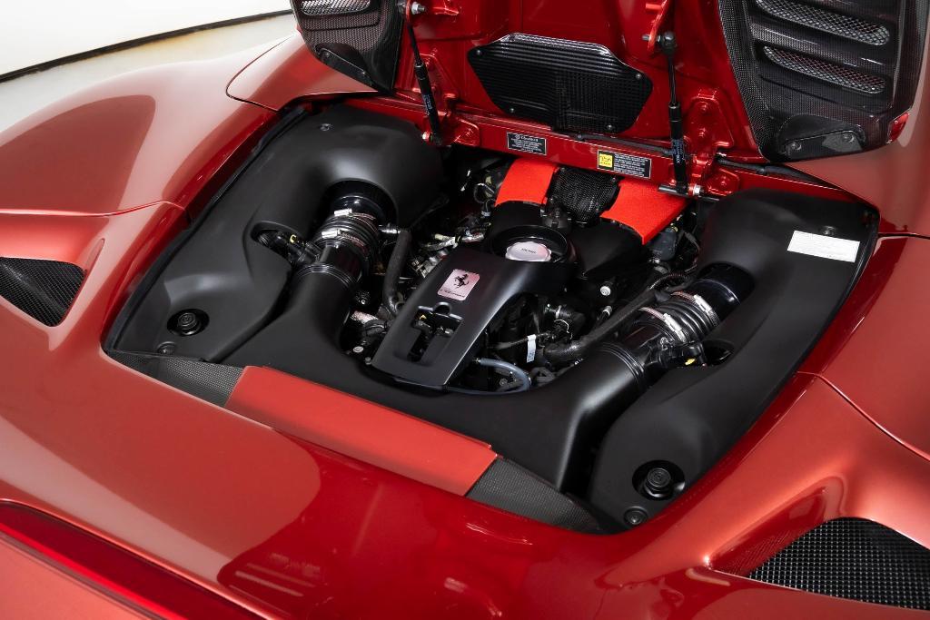 used 2023 Ferrari F8 Spider car, priced at $449,900
