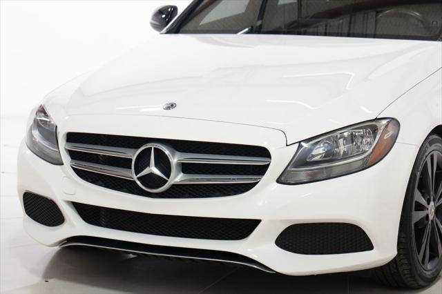 used 2018 Mercedes-Benz C-Class car, priced at $20,395