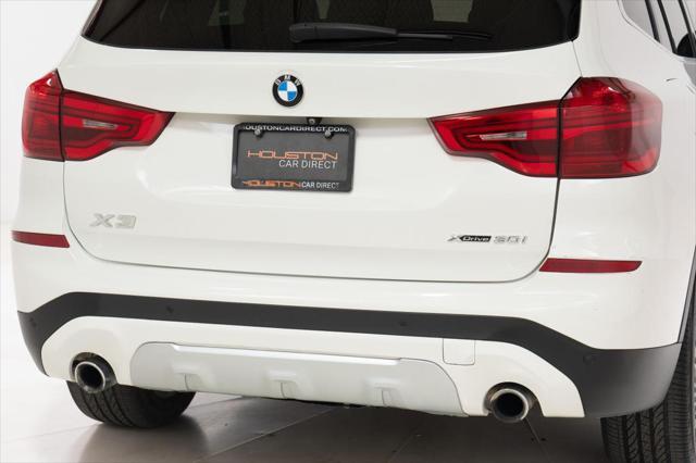 used 2019 BMW X3 car, priced at $19,495