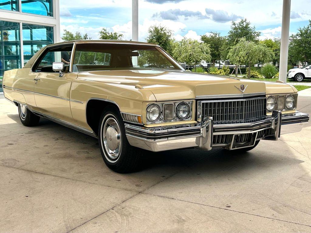 used 1973 Cadillac DeVille car, priced at $34,997
