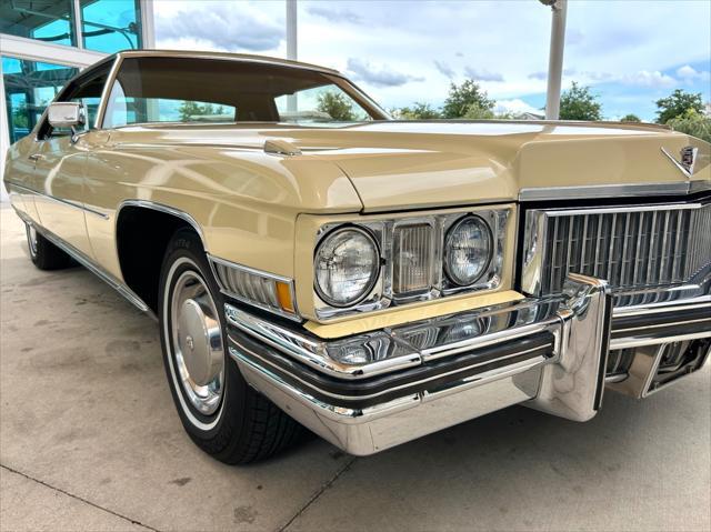 used 1973 Cadillac DeVille car, priced at $34,997