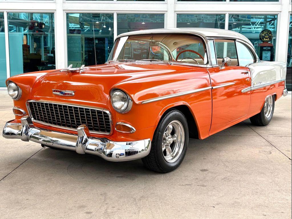 used 1955 Chevrolet Bel Air car, priced at $59,997
