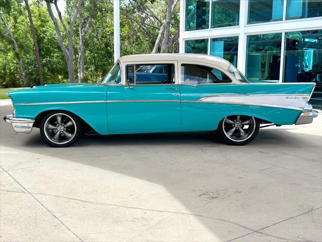 used 1957 Chevrolet Bel Air car, priced at $59,997