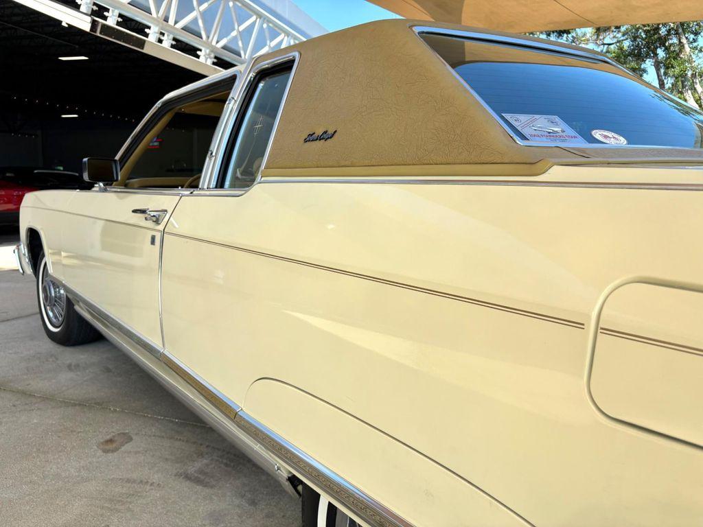 used 1976 Lincoln Continental car, priced at $27,997