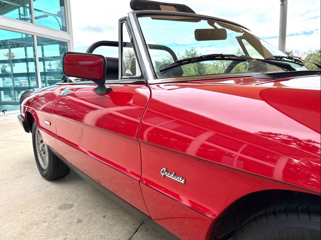 used 1986 Alfa Romeo Spider car, priced at $15,997