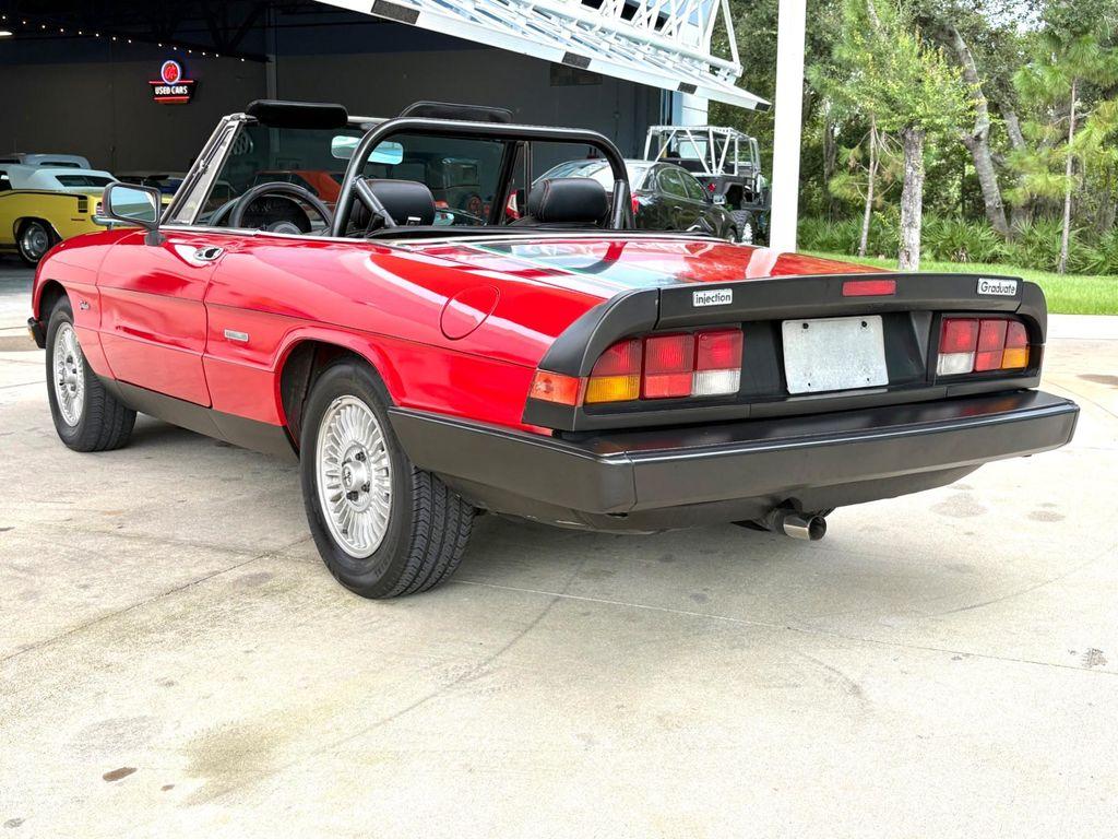 used 1986 Alfa Romeo Spider car, priced at $15,997