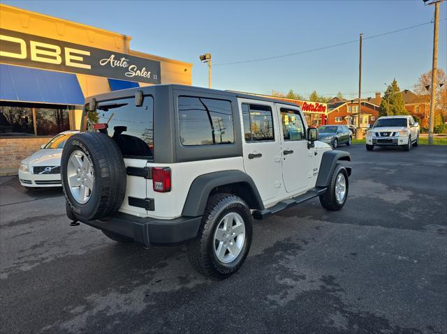 used 2016 Jeep Wrangler Unlimited car, priced at $18,995