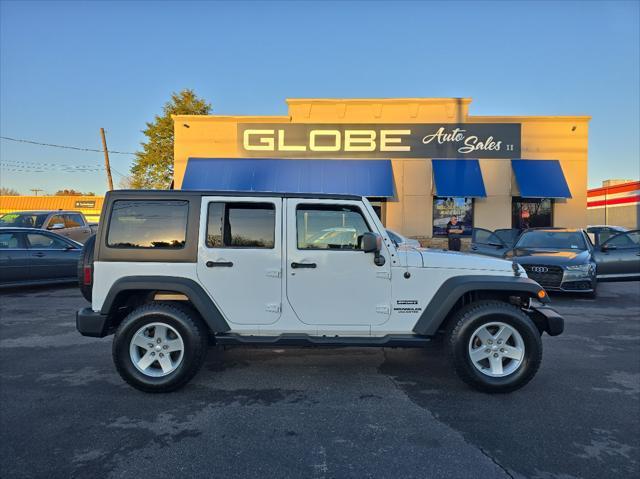 used 2016 Jeep Wrangler Unlimited car, priced at $18,995