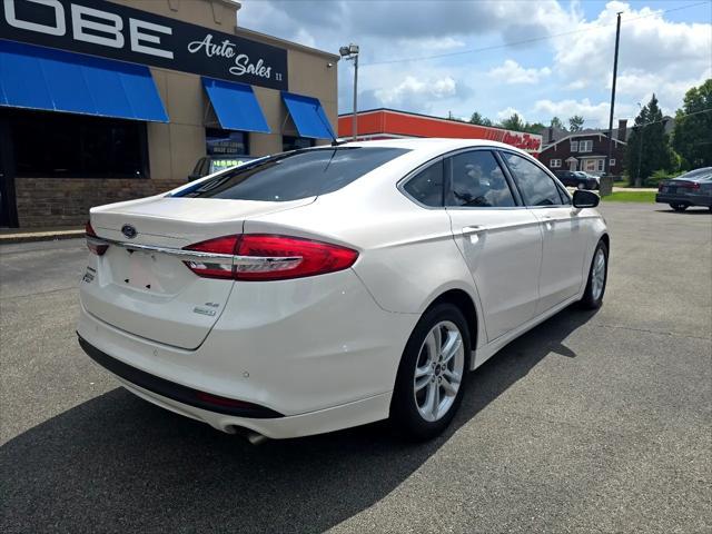 used 2018 Ford Fusion car, priced at $14,500