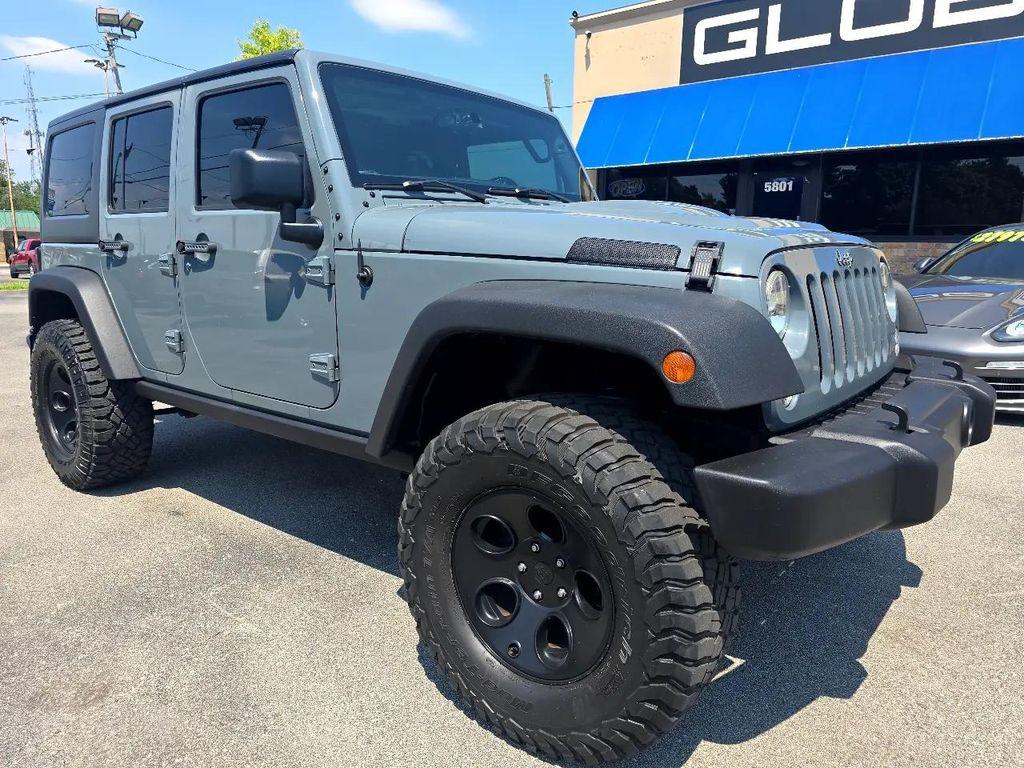 used 2015 Jeep Wrangler Unlimited car, priced at $17,995