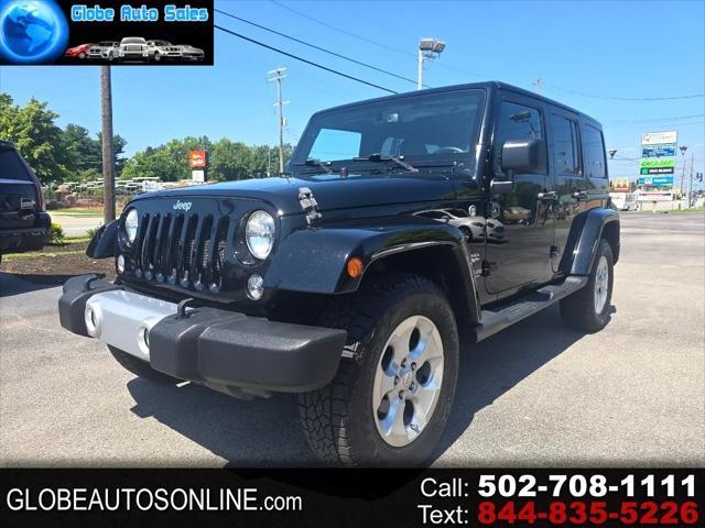 used 2015 Jeep Wrangler Unlimited car, priced at $19,500