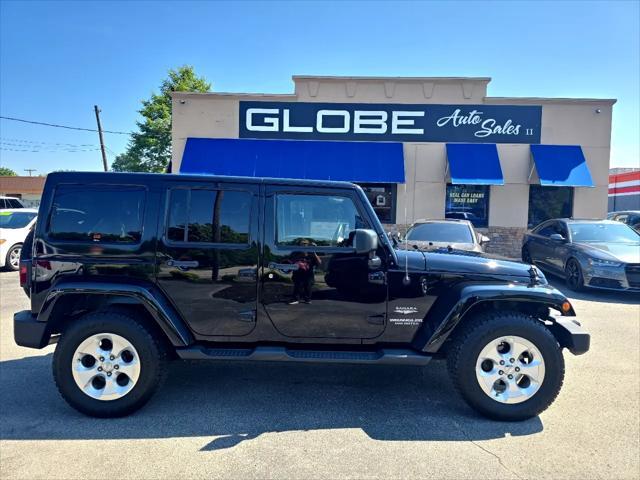 used 2015 Jeep Wrangler Unlimited car, priced at $19,500