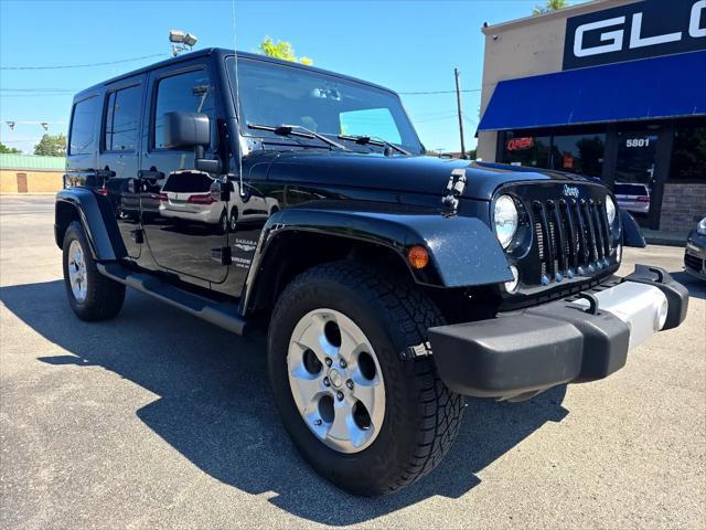 used 2015 Jeep Wrangler Unlimited car, priced at $19,500