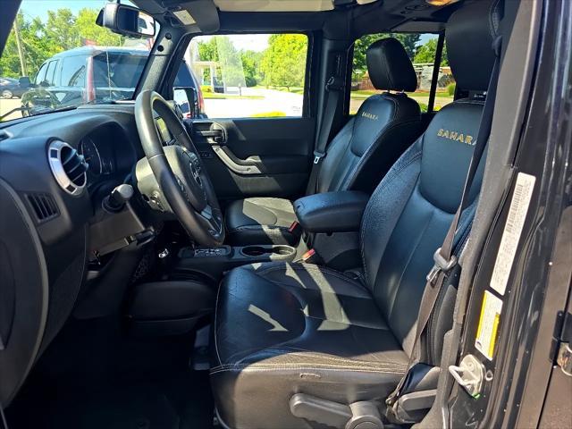 used 2015 Jeep Wrangler Unlimited car, priced at $19,500