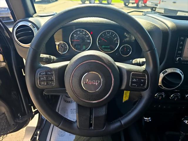 used 2015 Jeep Wrangler Unlimited car, priced at $19,500
